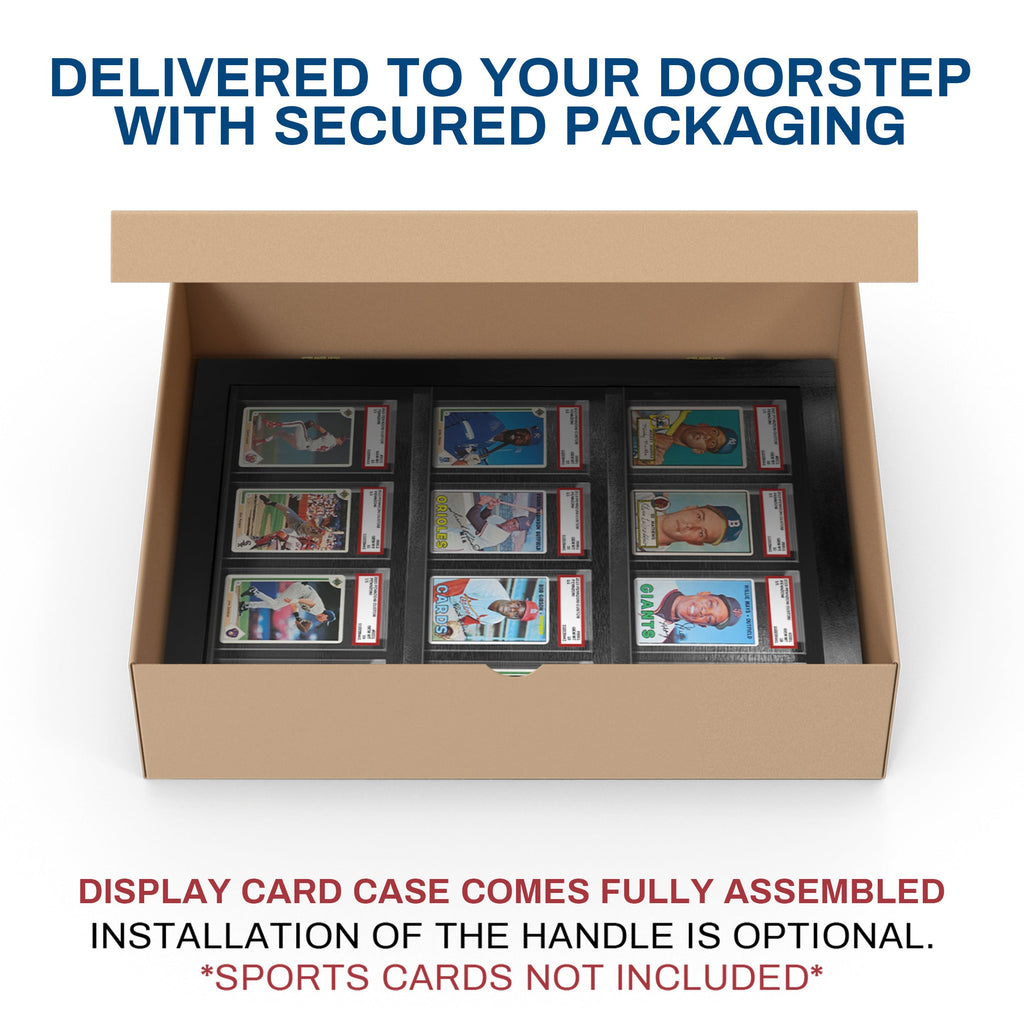 12-Slot Graded Card Display Case