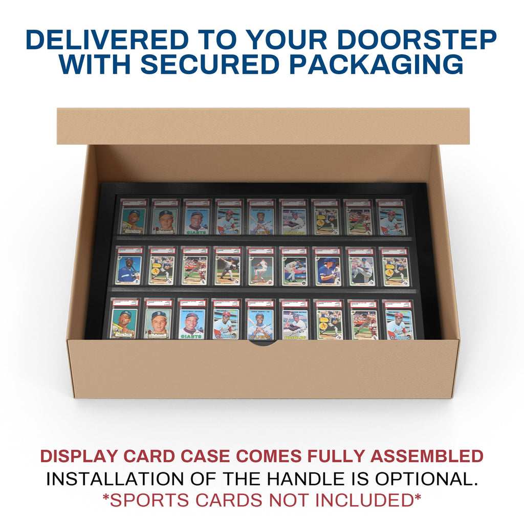 36-Slot Graded Card Display Case