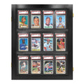 12-Slot Graded Card Display Case
