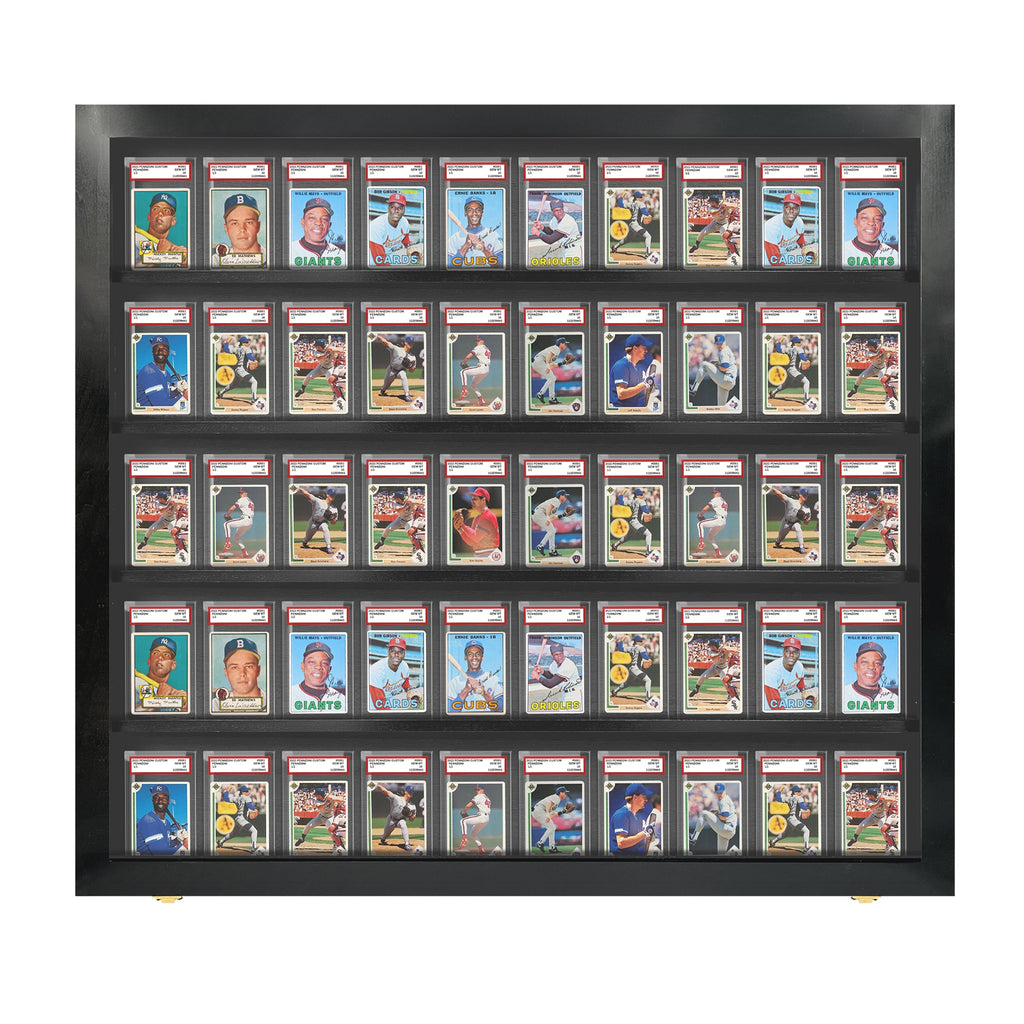50 Graded PSA - Card Display