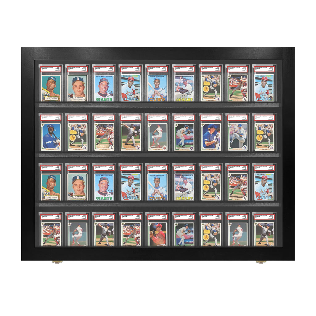 36-Slot Graded Card Display Case