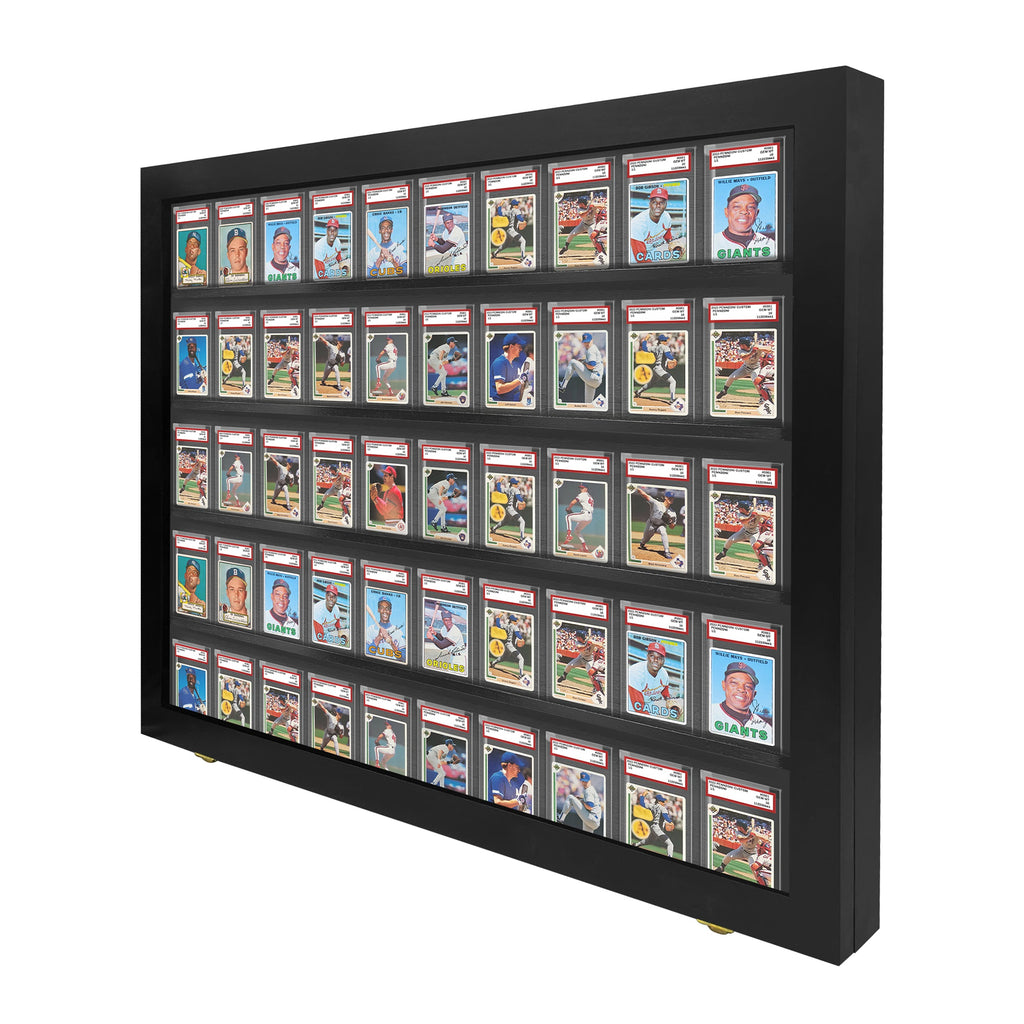 50 Graded PSA - Card Display