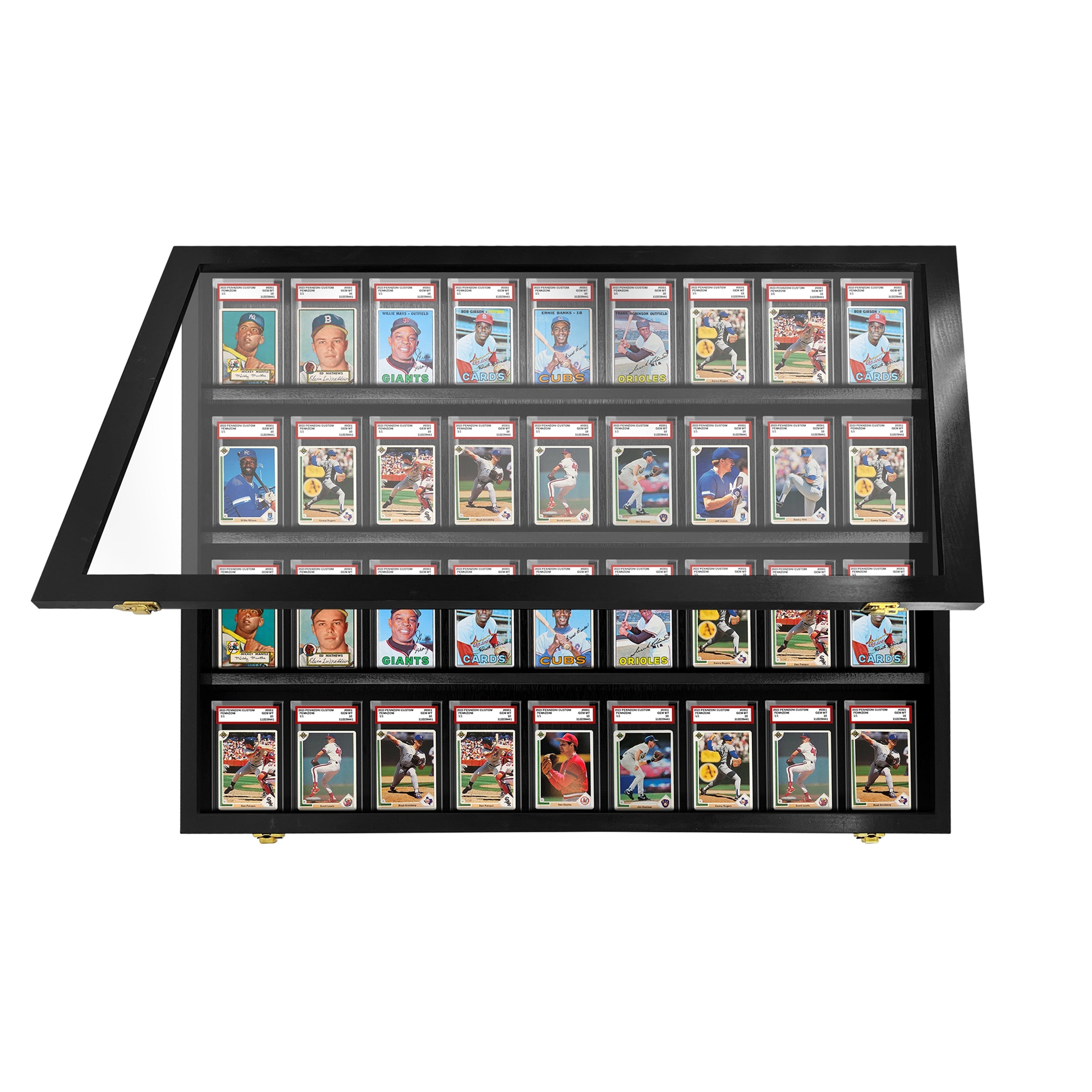 36-Slot Graded Card Display Case