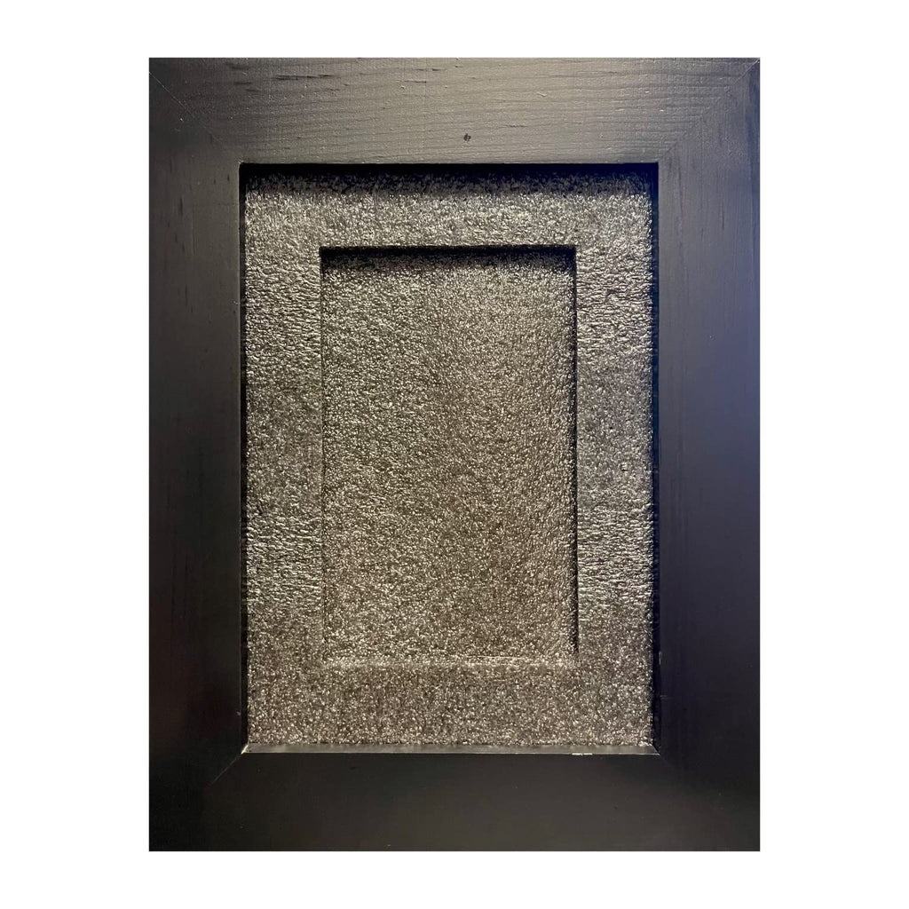 Ultimate PSA and BGS Graded Sports Card Hanging Wall Mount Protective Display Holder. 9.5 x 7.5 Inch Frame to Protect and Show Off Rare Standard Sized Certified Cards and Appraisal Plaque (1 Black)